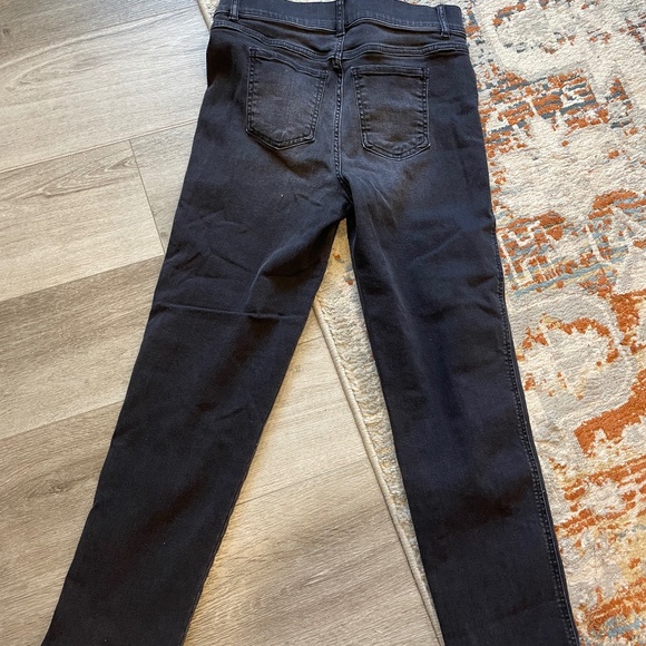 Spanx Vintage black straight leg jeans L - Picture 5 of 7